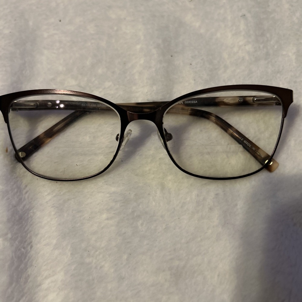 Bulova Eyeglasses Frames Only, ODESSA, 54-17-135, Brown